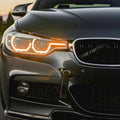 Amber drl - BMW F30 / F31 / F35 2015-2018 3 series LCI angel eyes - icon light