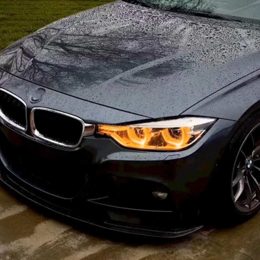 Amber drl - BMW F30 / F31 / F35 2015-2018 3 series LCI angel eyes - icon light