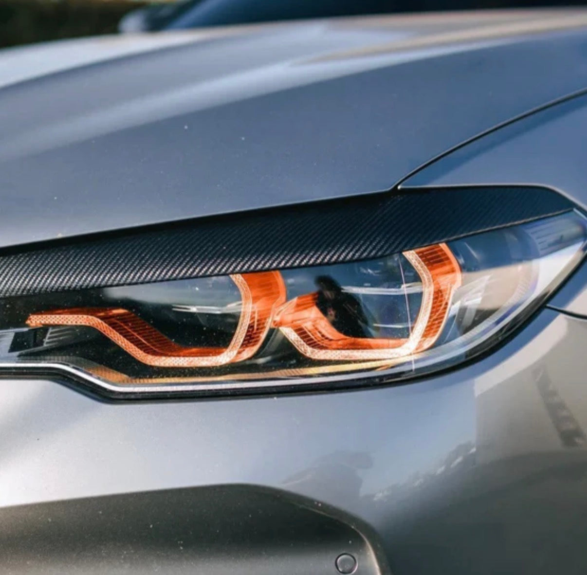 Amber drl - BMW G30 / G31 / F90 M5 2017-2019 5 series angel eyes - icon light