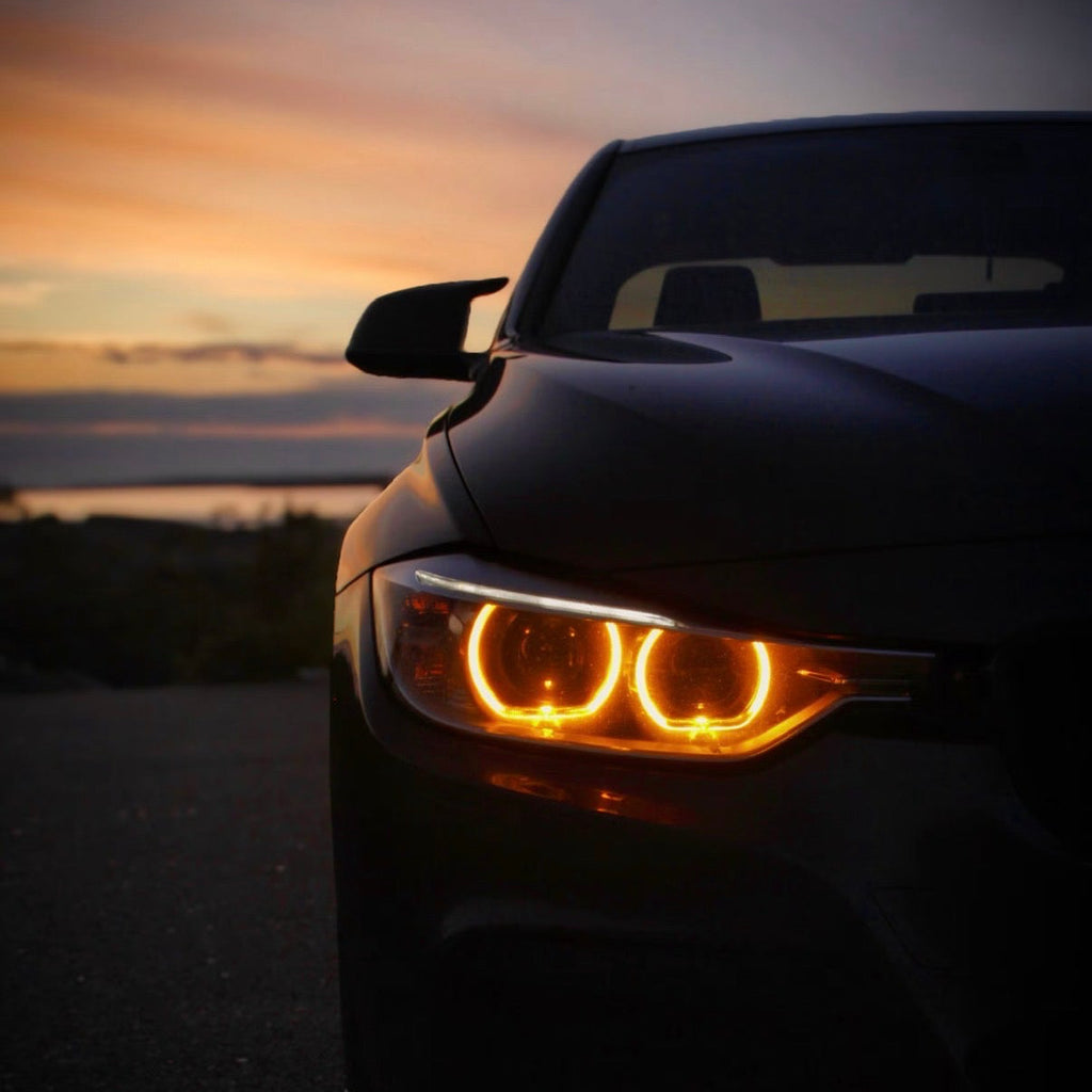 Amber drl - BMW F30 / F31 / F35 2012-2015 3 series angel eyes - icon light