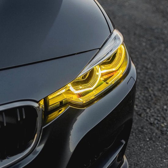 Yellow drl - BMW F30 / F31 / F35 2015-2018 3 series LCI angel eyes - icon light (Copy)