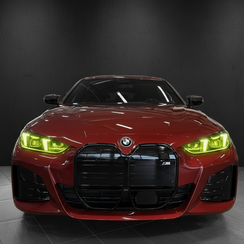 BMW i4 - Dark Background, No Plate