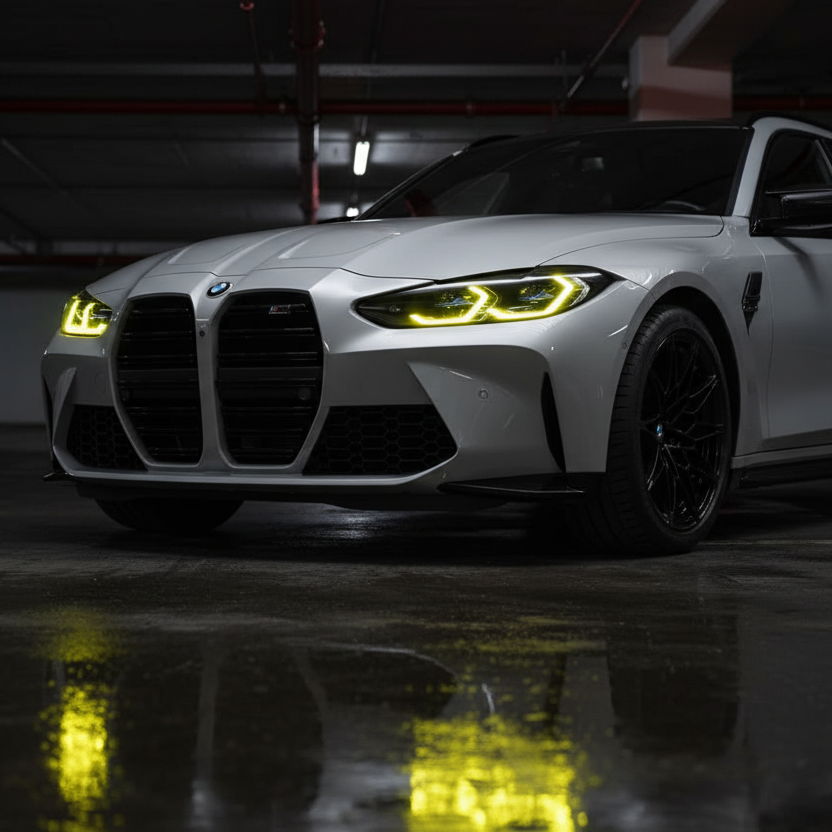 BMW M3 Touring - Garage Close-up